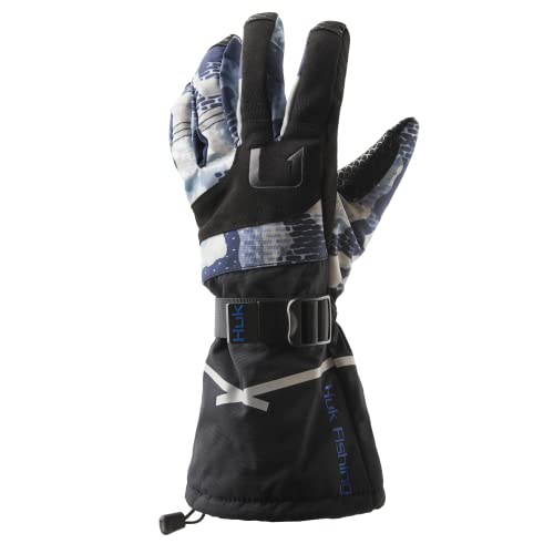 Gants HUK de pêche imperméables contre le froid et l'humidité