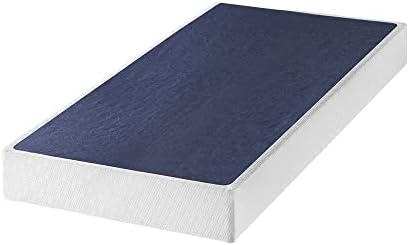 Best Price Mattress 7.5 Inch Metal Box Spring Mattress Support with Wood Slats, Twin