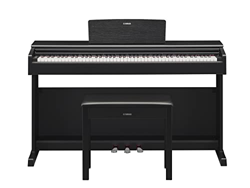 best digital piano Yamaha YDP145 Arius Series Digital Console Piano with Bench, Black