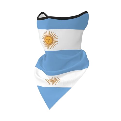 Bandana Cabeza Multifuncional Unisex Hombre Mujer Cuello Gaiter Argentina Bandera Diseño Impreso Para Motocross Deporte Carrera Actividades Exterior Festivales