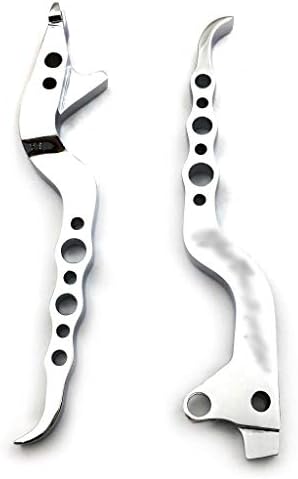 HTTMT MT217-004-CD Chrome Billet Brake Clutch Hand Lever Compatible with Suzuki Gsxr1300R Hayabusa 1999-2007