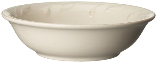 Signature Housewares Sorrento Collection 16-Ounce Cereal Bowl, Ivory Antiqued Finish