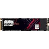 KingSpec 512GB SSD M.2 NVMe 2280 PCIe Gen 4.0 x 4 最大読込：4800MB/秒 最大書込：4500MB/秒 内蔵SSD 3D NAND メーカー3年保証