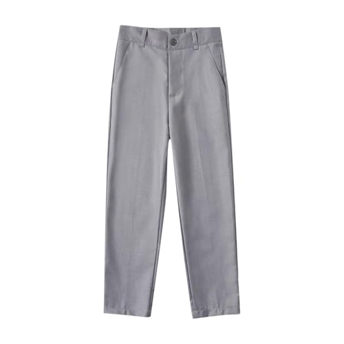 Boys Girls Casual Sweatpants Open Bottom Pants Kids Ankle Length Loose Fit Solid Y2k Pants Outdoor Hiking Trousers