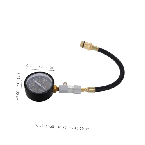 Mesure de pression de carburant défaillante ? Testeur de compression moteur essence universel - 2