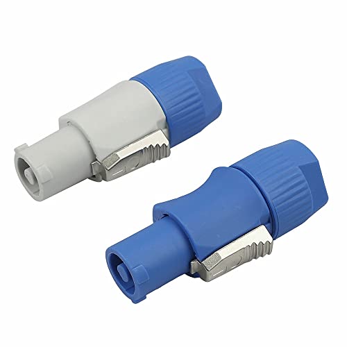 Set 10 PowerCON Tipo A NAC3FCA+ NAC3MPA-1 Adaptador de Panel miniatura 6