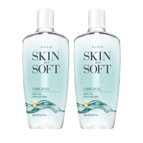 Avon Skin So Soft SSS Original Bath Oil 16.9 oz - 2 Pack