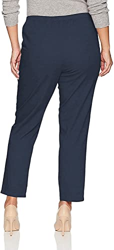 JUST MY SIZE Women's Apparel Women's Plus Size Stretch Pull On Jean, Blue Rinse, 5X Average2