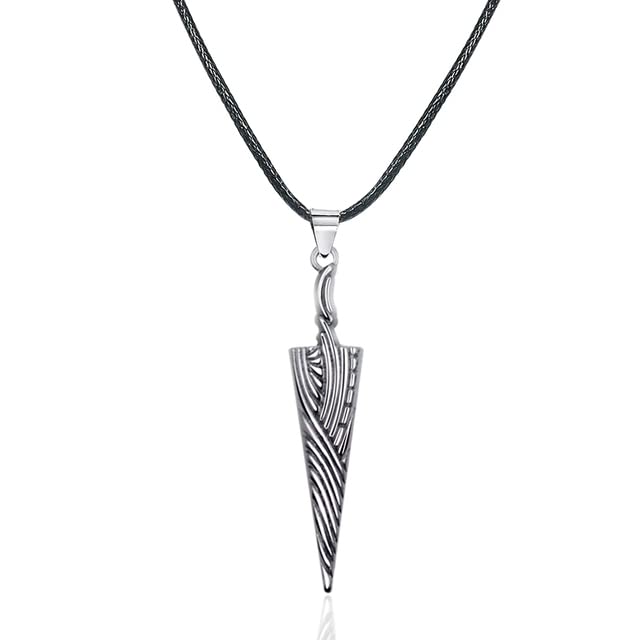 Strike3D Game Hollow Knight Bone Nail Nail Logo The Pale King Figura Key Kenchiebed Keychain (collar)