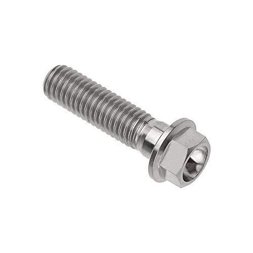 Tornillos de titanio M8 x 35mm con cabeza de brida pequeña pack de 4 4