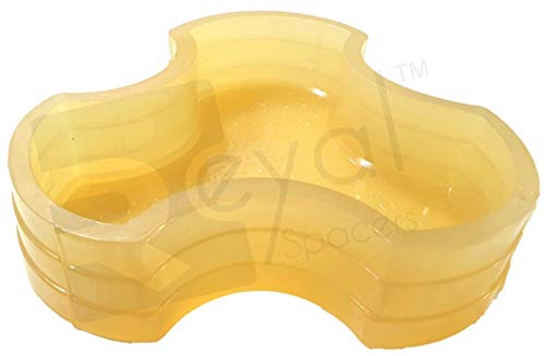 Reyal Mould and Concrete Spacers Colorado PVC RubberPaver Mould (60 mm Thickness)