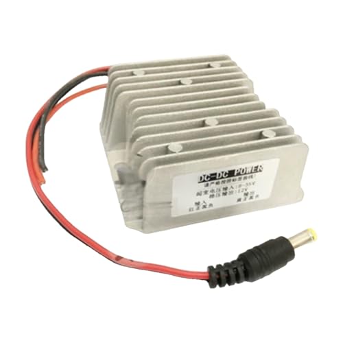 Convertidor de potencia automotriz de 24V a 12V y 5A con módulo reductor estabilizado