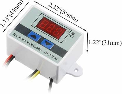 Real Instruments XH W3001 Digital LED Display Temperature Controller 220V 1500W 10A LED Temperature Controller With Thermostat Control Switch NTC Sensor Probe For Egg Incubator - Image 8 thumbnail