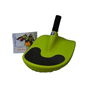 Klassischer Lenkschlitten mit verstellbarem Sitzpolster und Fußbremsen 86 Mini Bob