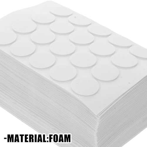 Pegatinas para mechas de vela MAGICLULU de espuma de doble cara redondas para hacer velas 3