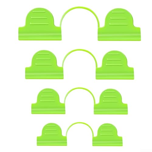 100 Pack of Greenhouse Clamps for Securing Film and Shade Cloth in Agricultural Applications (7mm)