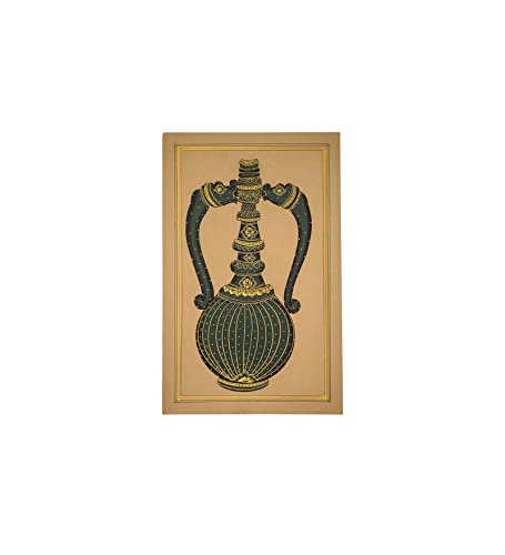 Peinture Tanjore or authentique pour sublimer un mur blanc sans effort