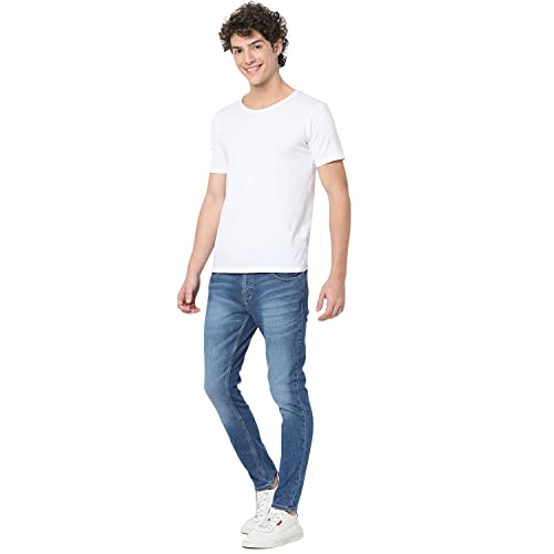 Image of Spykar Men's Slim Fit Jeans