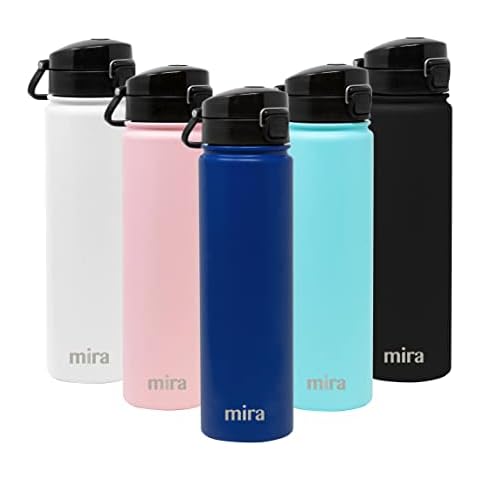 MIRA Stainless Steel Water Bottle 24 oz Cover