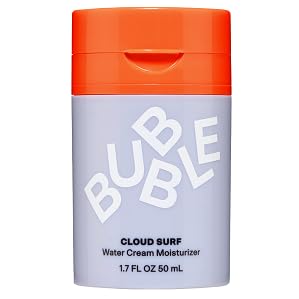 Bubble Skincare Cloud Surf Water Cream Hidratante facial, cuidado diario, todo tipo de piel, 1.7 fl oz  1.7 fl oz (crema de agua Cloud Surf)