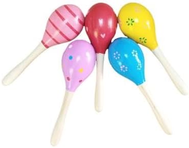 THE GIFT FACTORY5-Pieces Multicolor Rattle Shaker