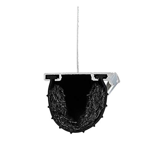 Xcluder X2 Rodent Proof Roll-Up Door Seal Kit; 16Ft. X 2In. X 1.625In. Pest Control Retainer; Suitable For Residential Or Commercial Property Use (162935) #TOP1