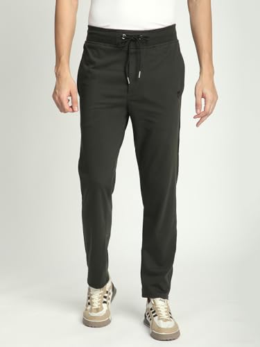 Image of MARK LEUTE Regular Fit Striped Track Pant for Men
