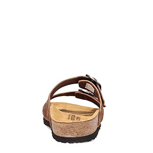 Image of NAOT Footwear Santa Barbara Women's Slide with Cork Footbed and Arch Comfort and Support - Slip On- Lightweight and Perfect for Travel