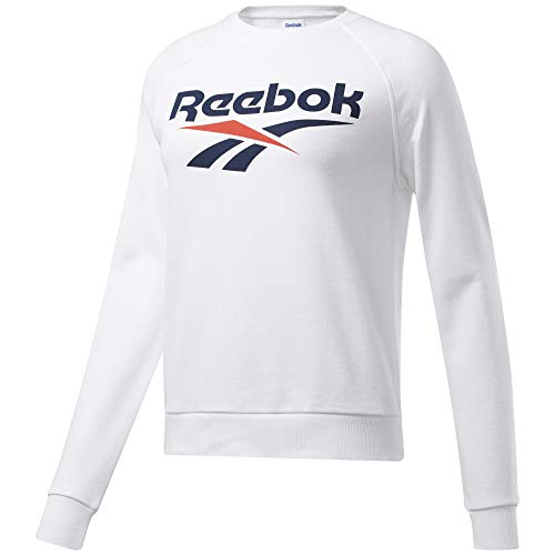 Reebok Classic Vector Crewneck, White, Small