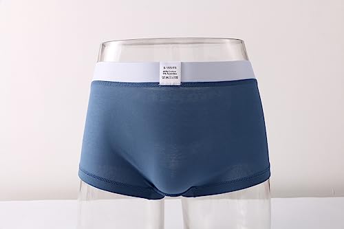 Men's Cotton Separate Pouch Boxer Briefs Underwear Breathable Panty Trunks Underpanties4