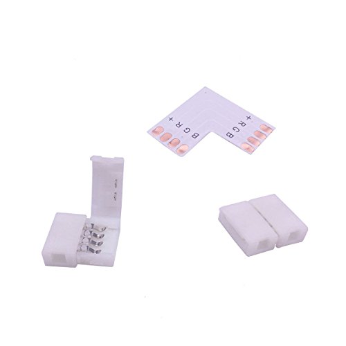 Simfonio Striscia LED Angolo Connettore 10mm 4 Pin...