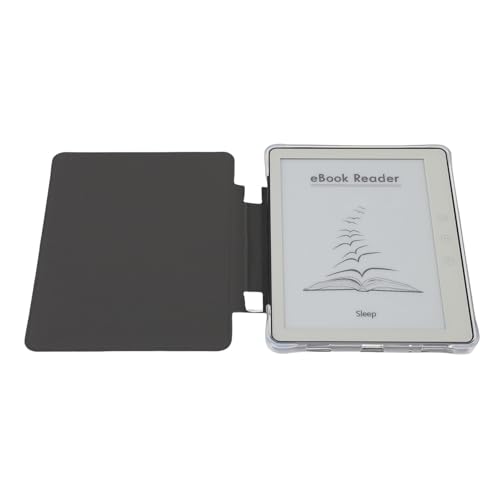 Goshyda Lector de Libros Electrónicos de 5,76 Pulgadas, Lector de Libros Electrónicos con Pantalla de Tinta HD y Cubierta de Lápiz óptico, de WiFi, 1G 32G