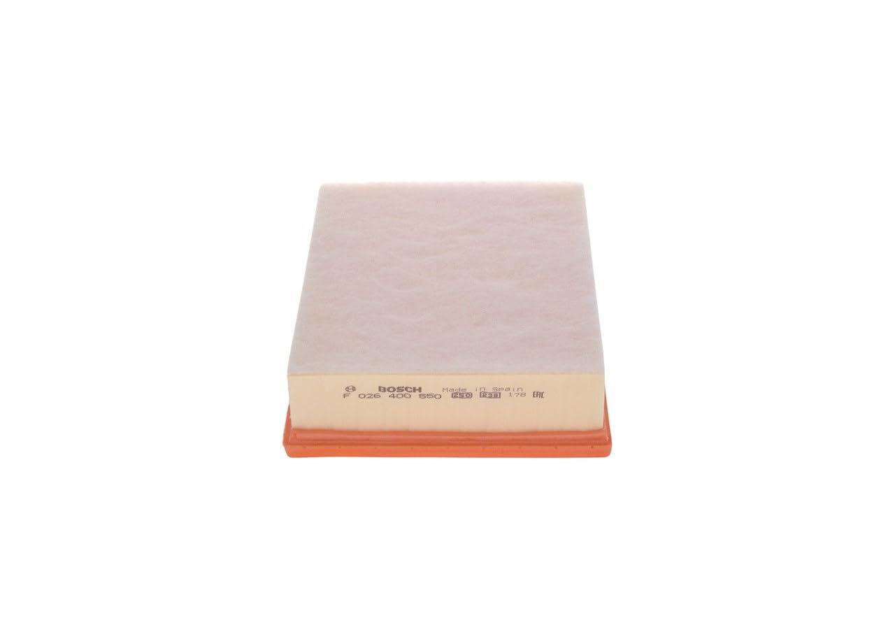 Bosch 0 Car Air Filter - Separates Particles from the Air Intake - Moisture-resistant plus High Tensile Strength