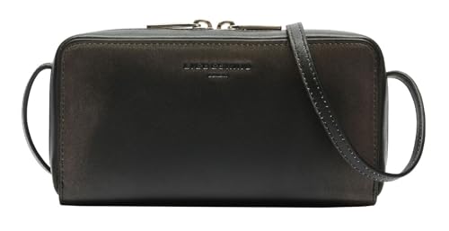 Sac à épaule LIEBESKIND BERLIN Lou en cuir vintage noir et marron