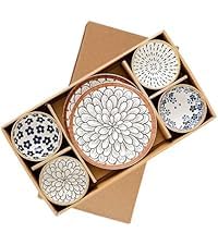 Image of Plates and Bowls Set | Ceramic Dinner Set | 4 Pcs Ceramic Bowl, 2 Plates Elegant Dinnerware for Rice, Soup, Snacks & Desserts-Kitchen & Dining, Crockery Set for Dining & Gifting(2plate+4bowl)