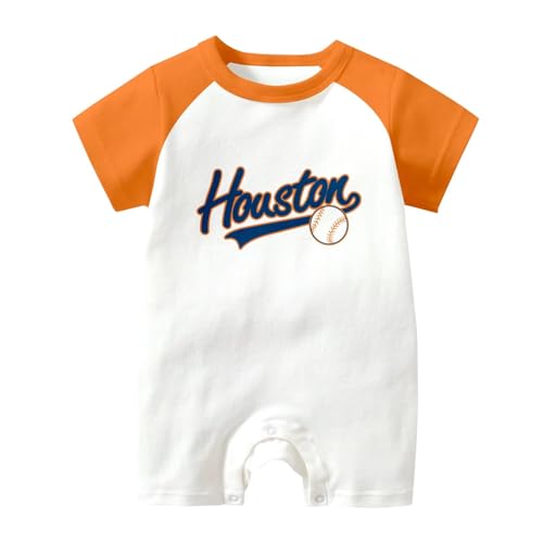 Image of KREDE Baby Clothes Unisex Bodysuit White Custom Name Number for Baby Boys