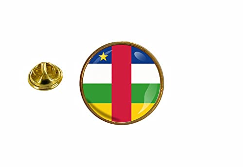 Akachafactory pins pin Badge pin's Drapeau Republique Centrafricaine Rond