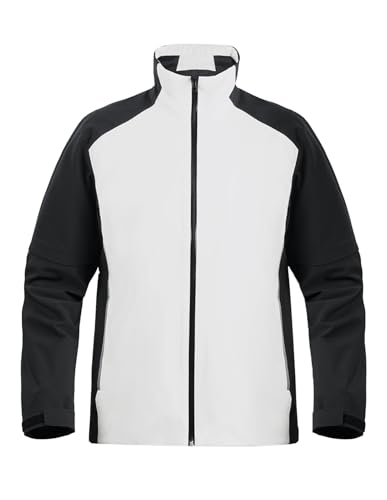 Image of fit space Waterproof Golf Rain Jacket for Men 20K Performance Lightweight Rain Jackets for All Sports