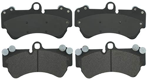 Wagner QS ZX1007 Disc Brake Pad Set, Chamfered Edges for Smooth, Quiet Stops, Fits 2003–2009 Porsche Cayenne, 2004–2006 Volkswagen Touareg
