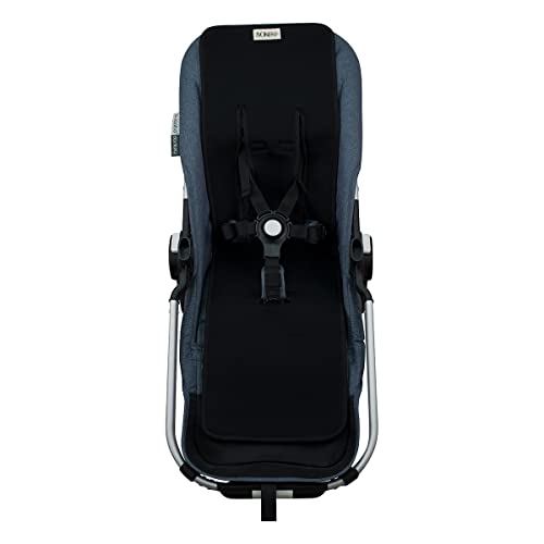 JYOKO KIDS Colchoneta para silla de paseo Gemelar en algodón (Black Series)