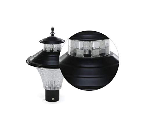 Image of Lyse Decor Gate Light for Home Gate, Waterproof Outdoor Gate Lamps for Pole, Boundary Lamp, Compound Gate Light, Wall Lamps, and Pillar Lights (GL06, Pack of 2)