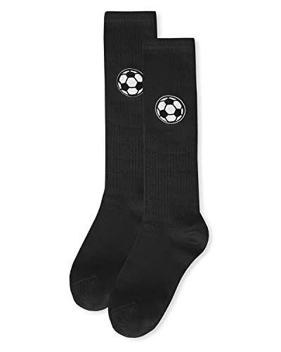 MeMoi Girls Soccer Lover Cotton Blend Knee High Socks2