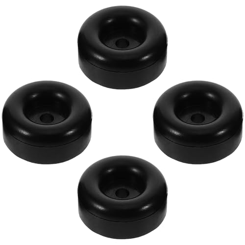 GLEAVI 4pcs Heavy Duty Rubber Pads for Trailers Bumpers and Equipment Noise-reducing Replacement for Home and Industrial Use