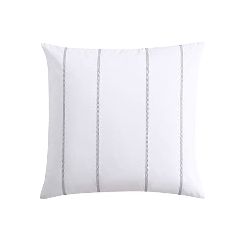 Vera Wang USHSFX1240440 King Duvet Cover Set, Designer Cotton Bedding Set, Includes Matching Shams With Bonus Euro Shams & Throw Pillow Covers  thumb #9