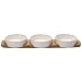 Produktbild Villeroy und Boch Pizza Passion Toppingplatte, 4-teilig, Premium Porzellan/Bambus