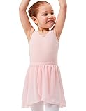 ❤ SCHWINGT BEIM TANZEN MIT: Lockerluftiger, transparenter Ballettrock aus Chiffon in Wickeloptik mit Gummizug zum einfachen Reinschlüpfen - als süße Ergänzung für jedes Ballett Trikot.