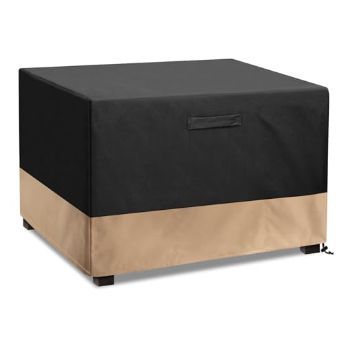 Stanbroil 42 Inch Square Fire Pit Cover, Heavy Duty Durable and Waterproof Cover for Fire Pit, Fire Table, Patio Furniture