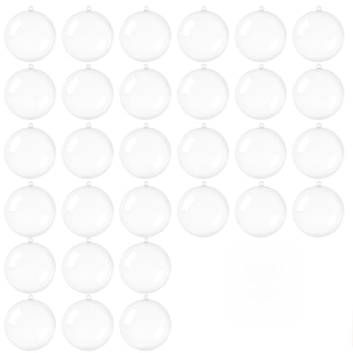 30 Stück Plastikkugeln Zum Befüllen, 5 cm Durchmesser Kugeln Zum...