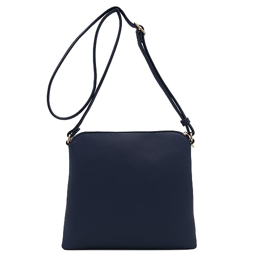 Image of DELUXITY Lightweight Medium Crossbody Bag with Tassel | Lightweight