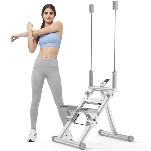 Image of OWLSKY Stair Stepper for Home,Vertical Climber Exercise Machine with Stable Triangular Frame, Smooth & Quiet Motion, Full Body Workout Equipment